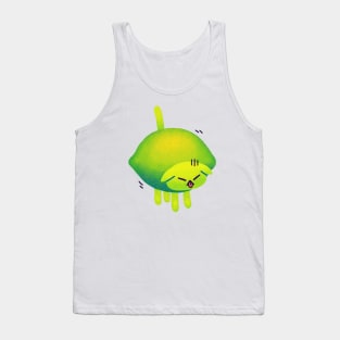 Lime Cat Tank Top